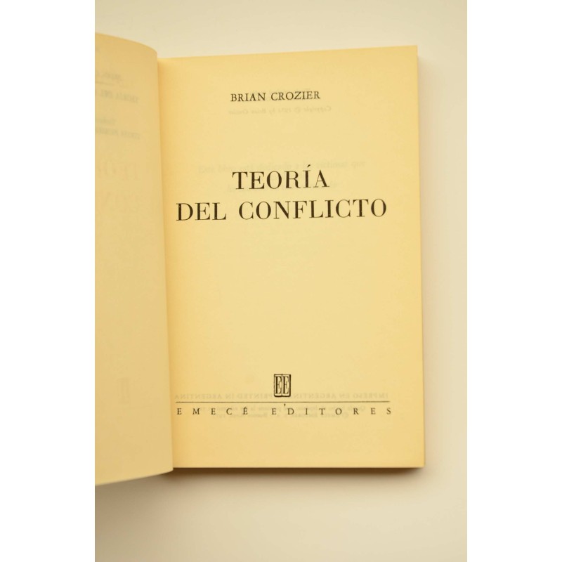 Teoría del conflicto