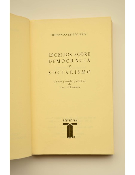 Escritos sobre democracia y socialismo