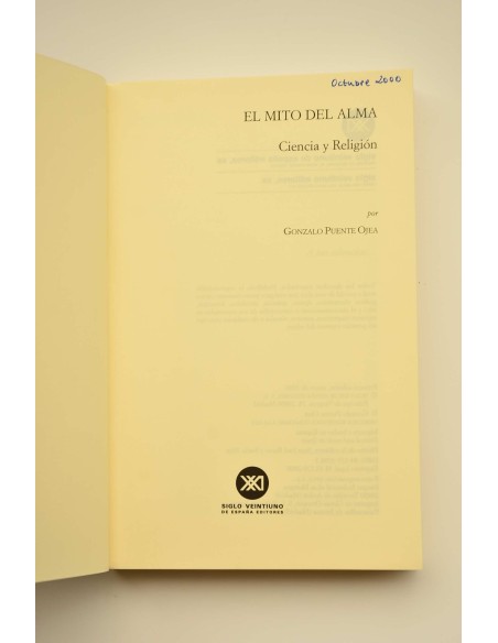 El mito del alma. Ciencia y Religión