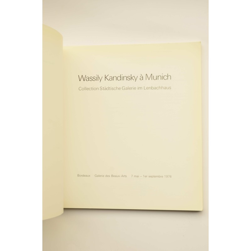 Wassily Kandinsky à Munich 