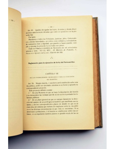 Leyes, reglamentos e instrucciones aplicables al servicio de Obras públicas. Tomo VII. Carreteras