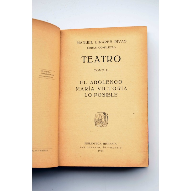 El abolengo , María Victoria , Lo posible