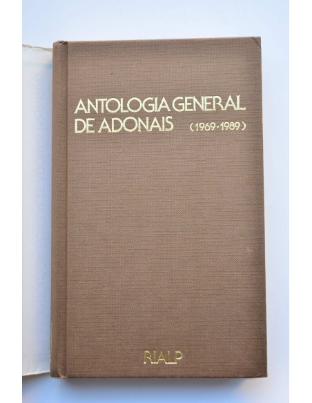 Antología general de Adonais (1969-1989)