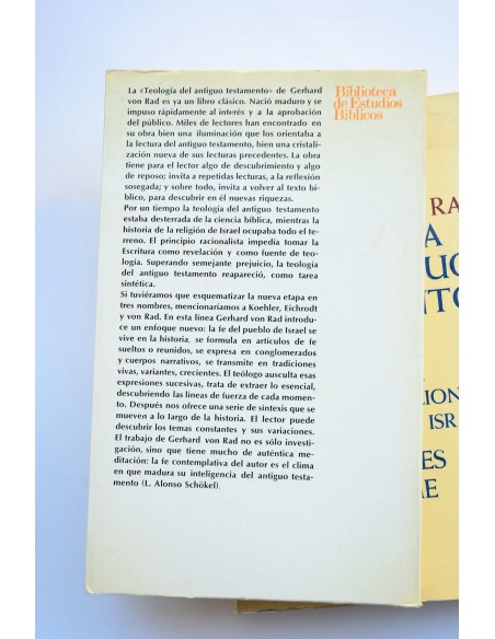 Teología del Antiguo Testamento