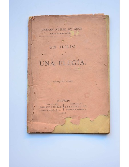 Un idilio y una elegía