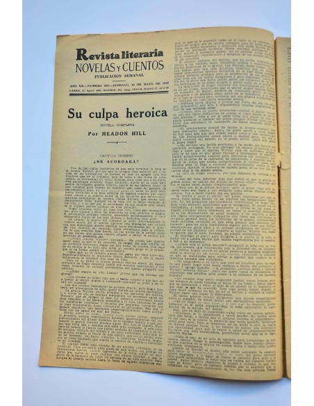 Su culpa heróica