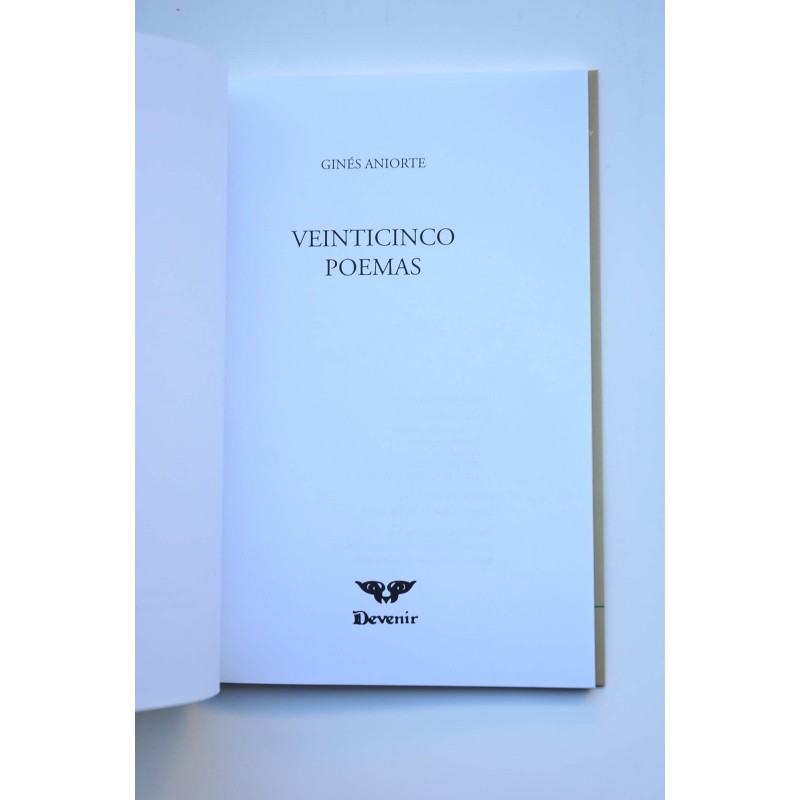 Veinticinco poemas