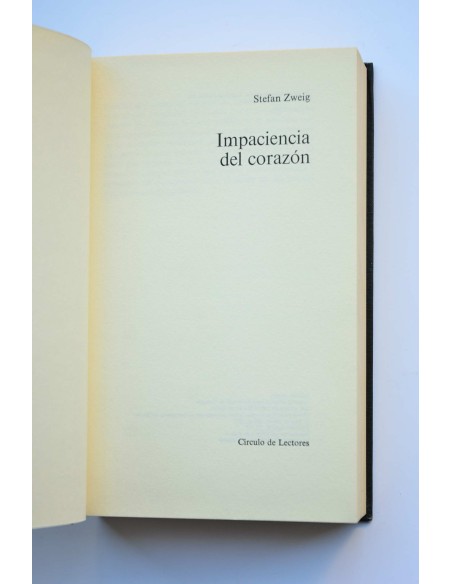Impaciencia del corazón