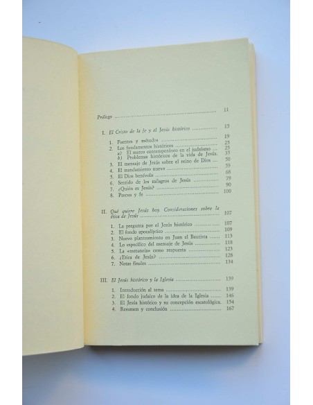 Jesús de Nazaret. Historia y mensaje