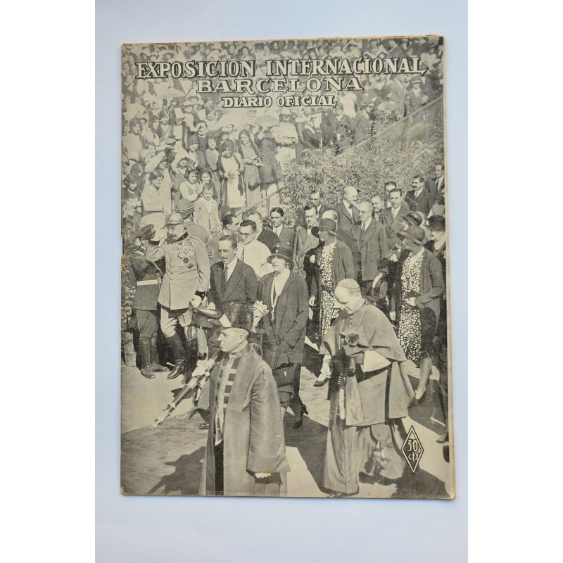 Exposición Internacional Barcelona : diario oficial.-- Año I.--Nº 31, 1929