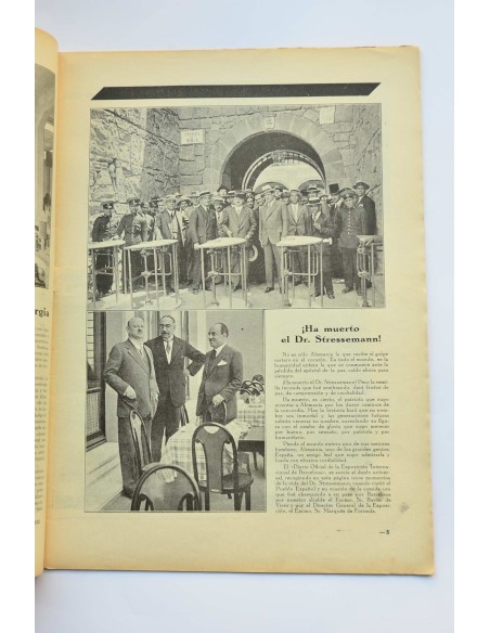 Exposición Internacional de Barcelona : diario oficial.-- Año I.--Nº 31, 1929