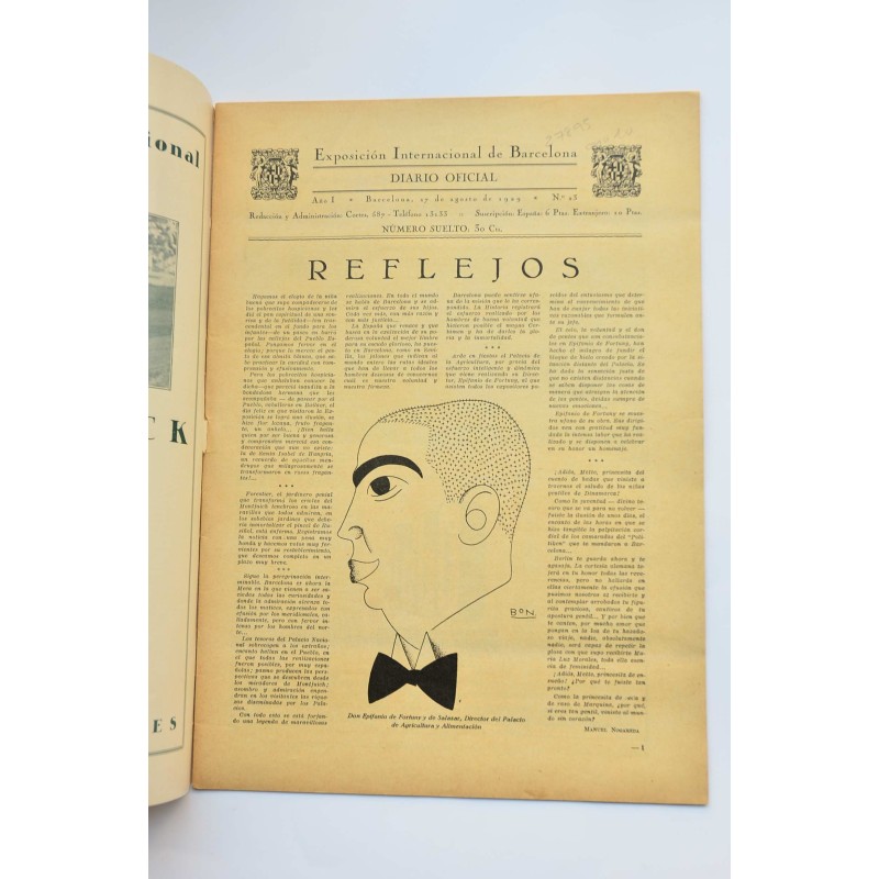 Exposición Internacional de Barcelona : diario...