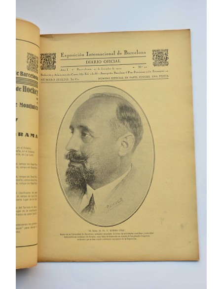 Exposición Internacional de Barcelona : diario oficial.-- Año I.--Nº 42, 1929