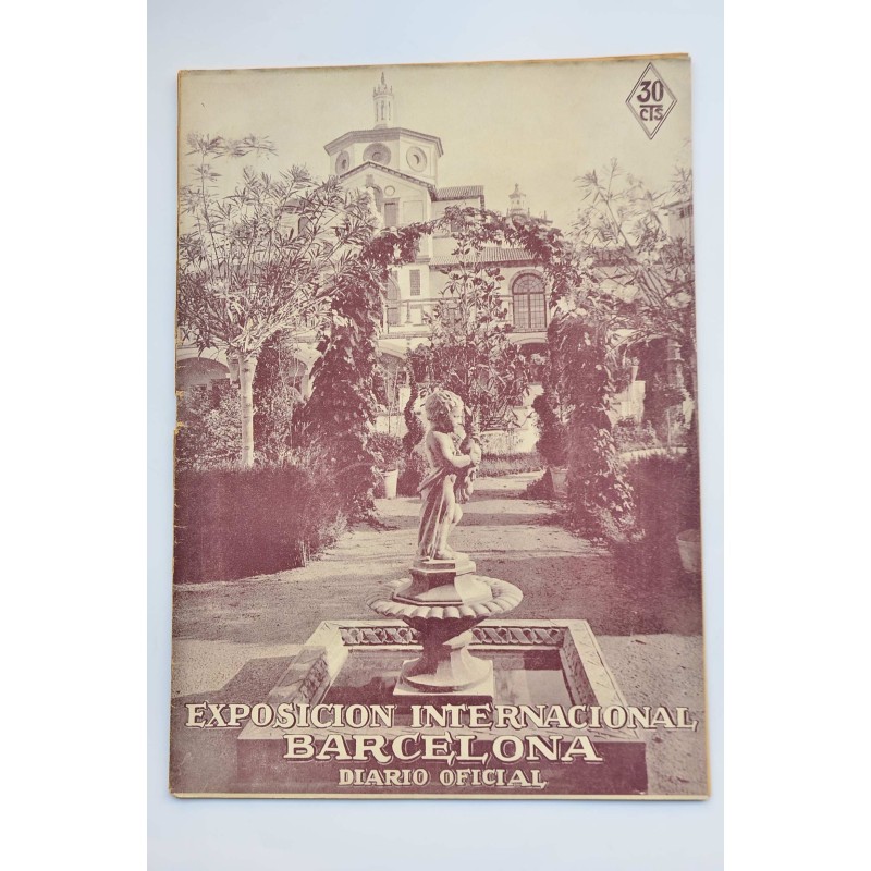 Exposición Internacional Barcelona : diario oficial.-- Año I.--Nº 26, 1929