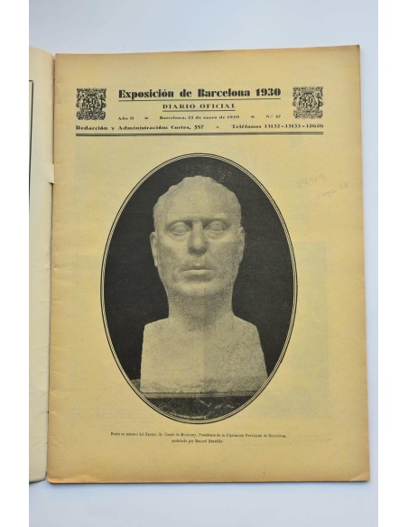 Exposición de Barcelona : diario oficial.-- Año I.--Nº 47, 1930
