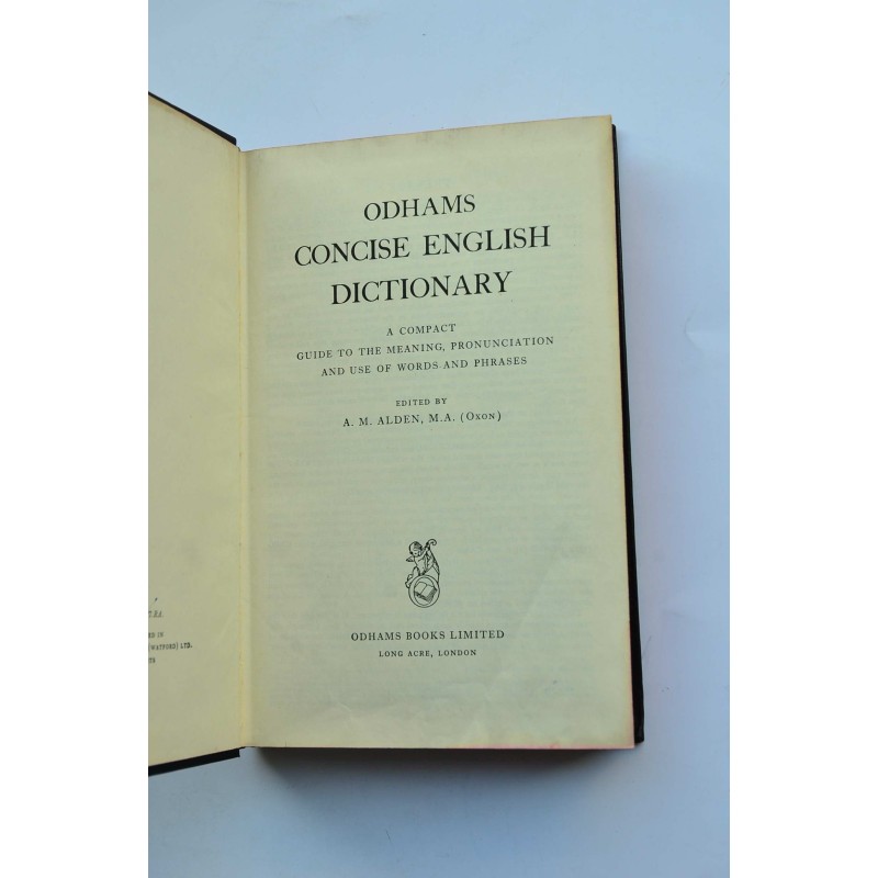 Odhmas Concise English Dictionary