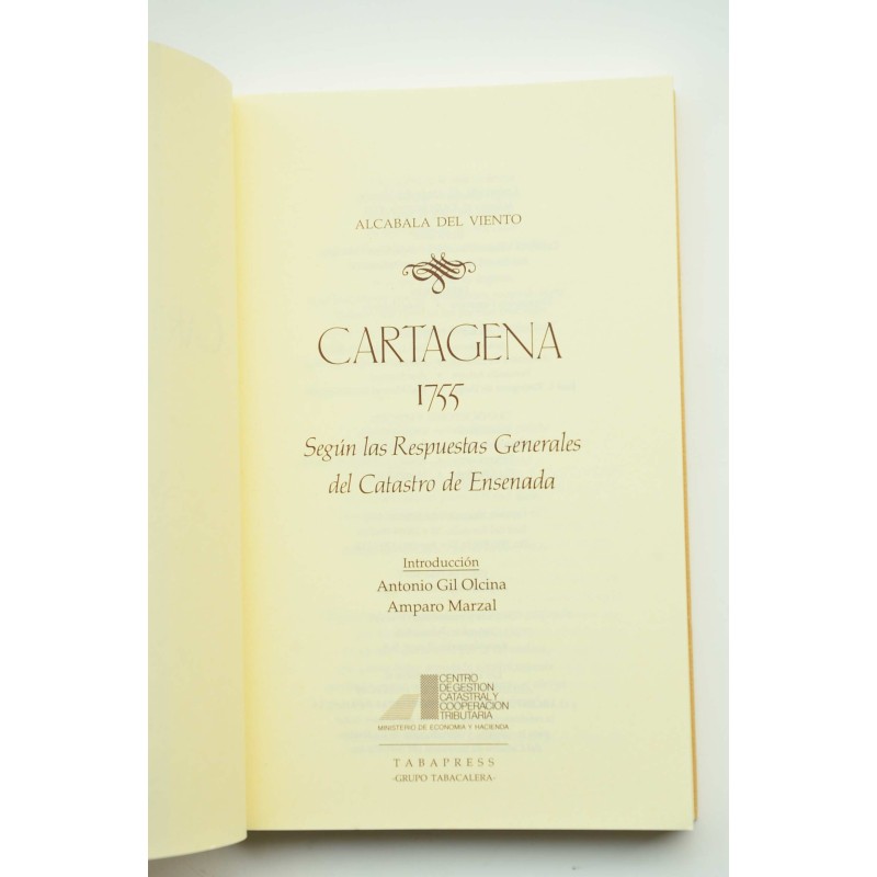 Cartagena 1755. Según las respuestas generales...