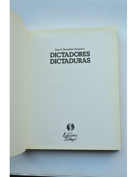 Dictadores dictaduras