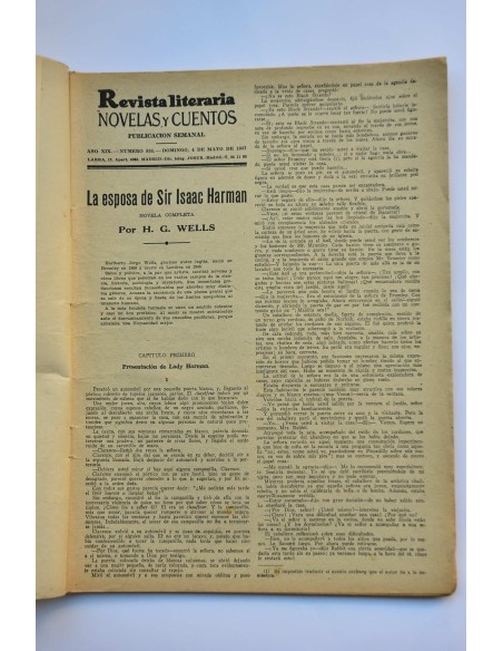 La esposa de sir Isaac Harman