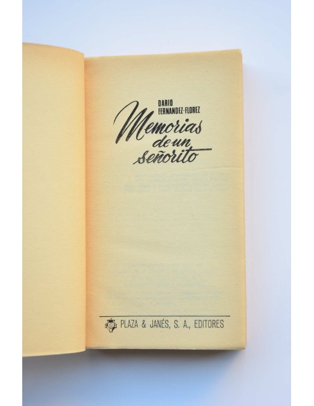Memorias de un señorito