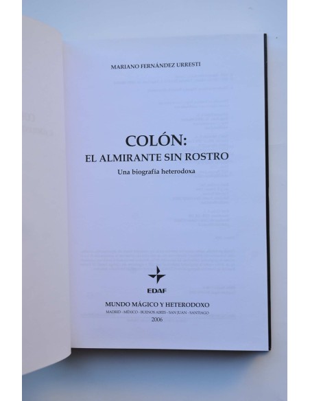 Colón. El almirante sin rostro