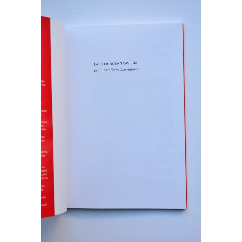 La peligrosa travesía. Leganés a Francisca Rico
