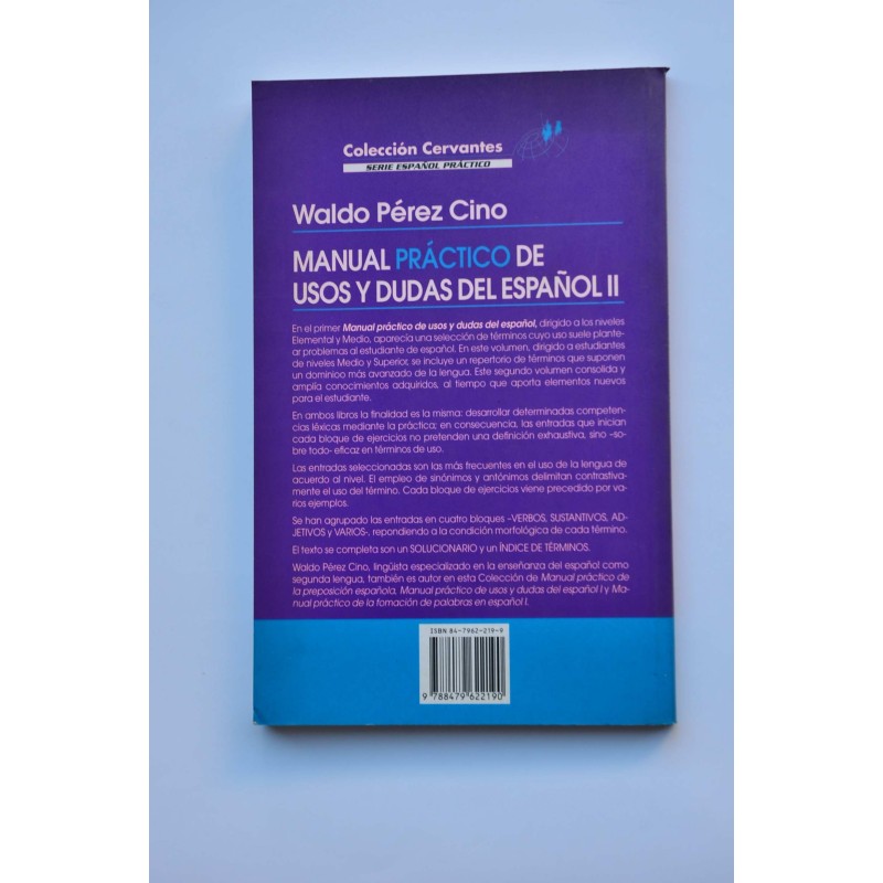 Manual práctico de usos y dudas del español II