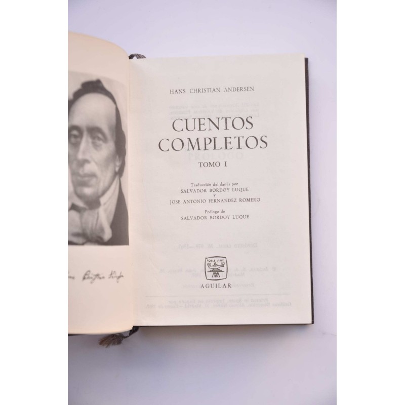 Hans Christian Andersen. Cuentos completos. Tomo I