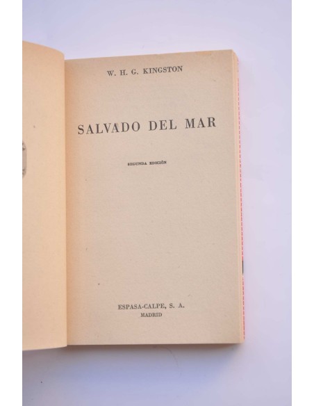 Salvado del mar