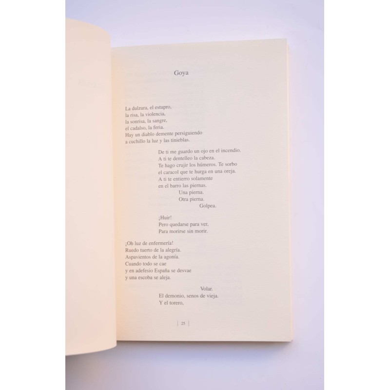 Goya y los poetas (antología)