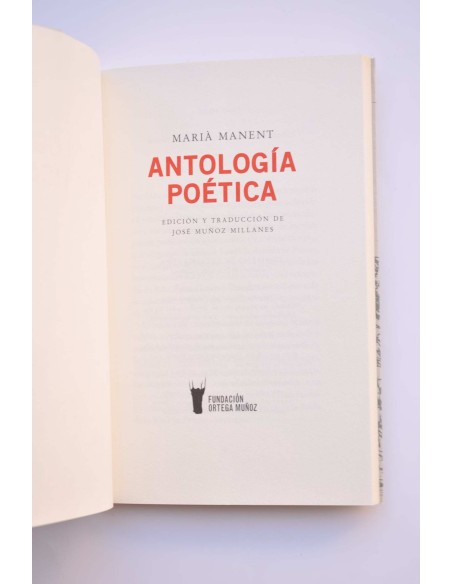 Maria Manent. Antología poética