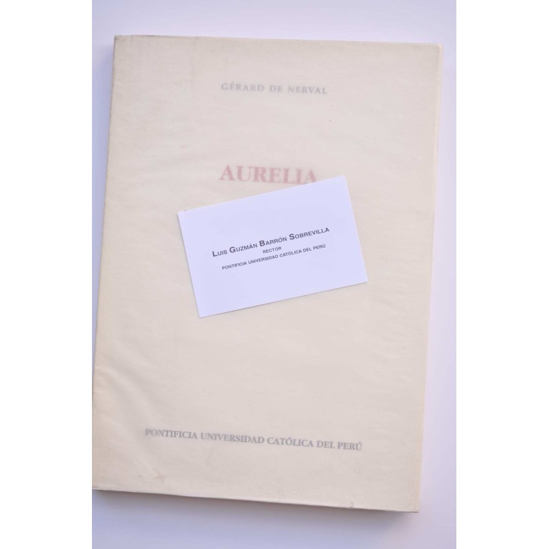 Aurelia o el sueño y la vida