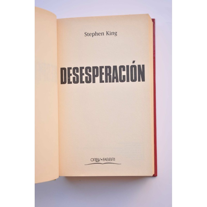 Desesperación
