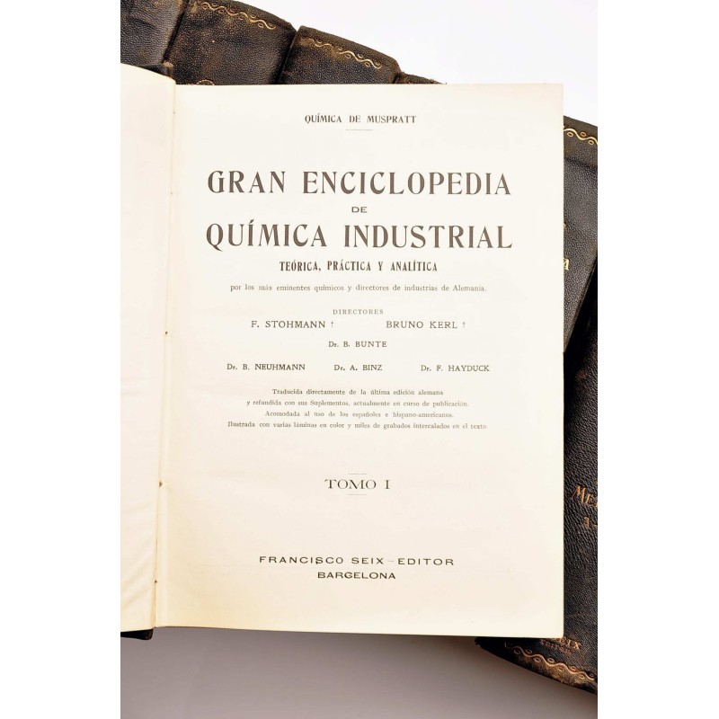 Gran Enciclopedia de química industrial :...