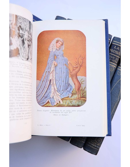 La Moda : Historia del traje en Europa : desde los orígenes del cristianismo hasta nuestros días