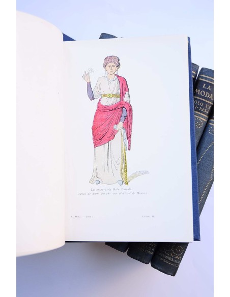 La Moda : Historia del traje en Europa : desde los orígenes del cristianismo hasta nuestros días