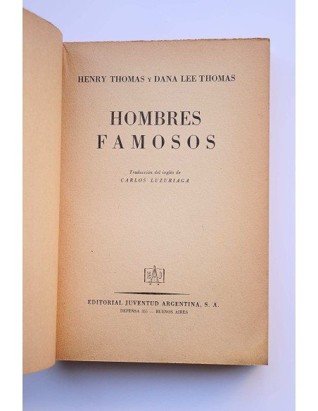 Hombres famosos