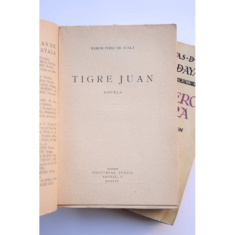 Tigre Juan. Primera parte , El curandero de su...
