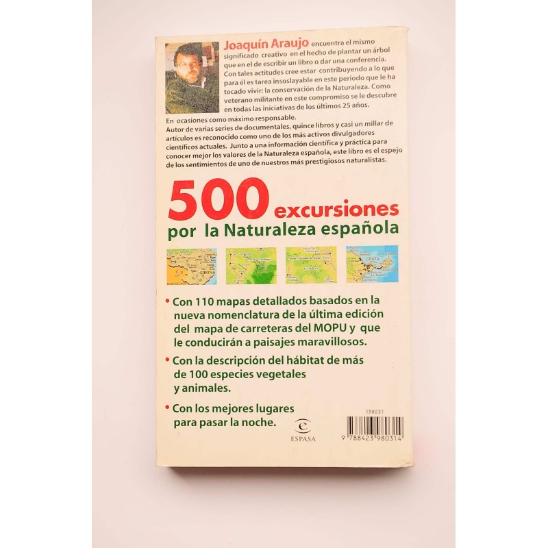 500 excursiones por la naturaleza española