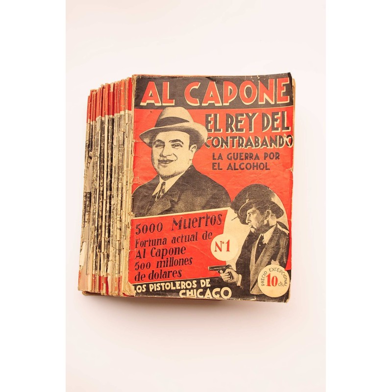 Al Capone. Los pistoleros de chicago, nº 1 al 62