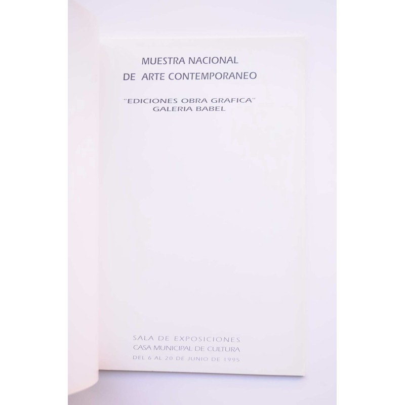 Muestra Nacional de Arte contemporáneo 