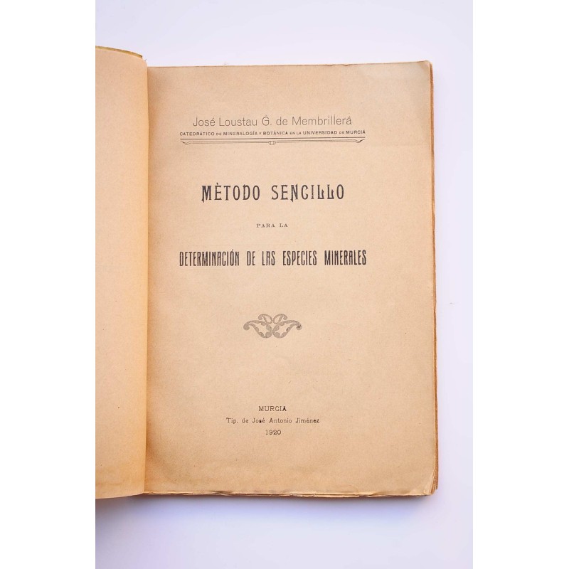 Método sencillo para la determinación de las...