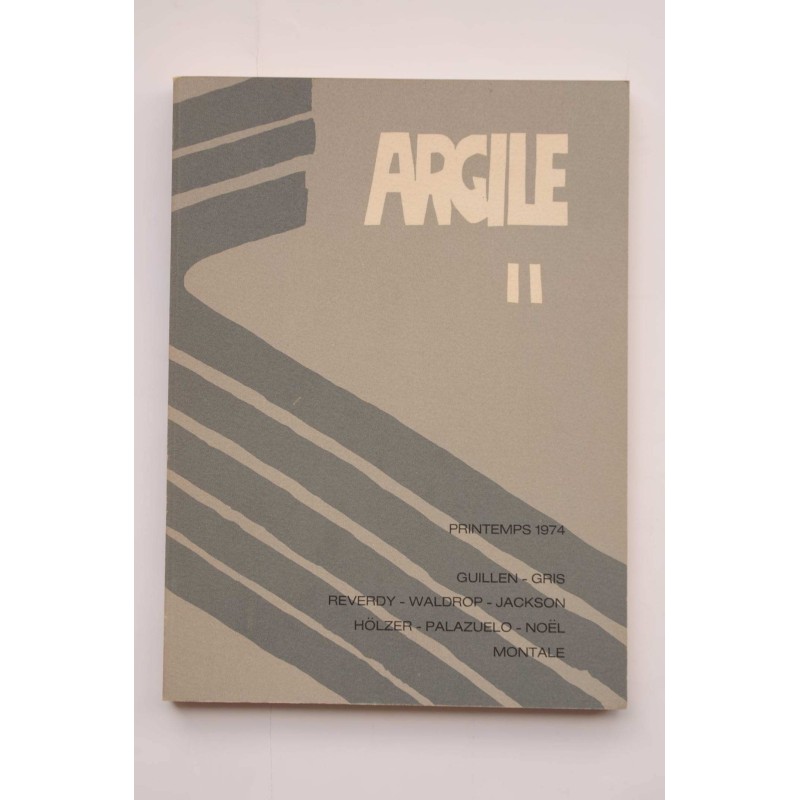 ARGILE -- Nº II (printemps 1974)