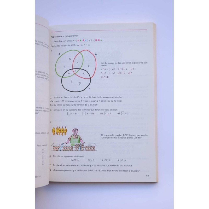 Matemáticas. Libro del alumno, 4º EGB