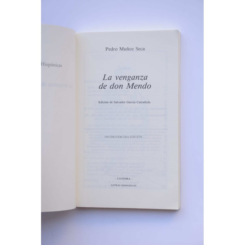 La venganza de Don Mendo