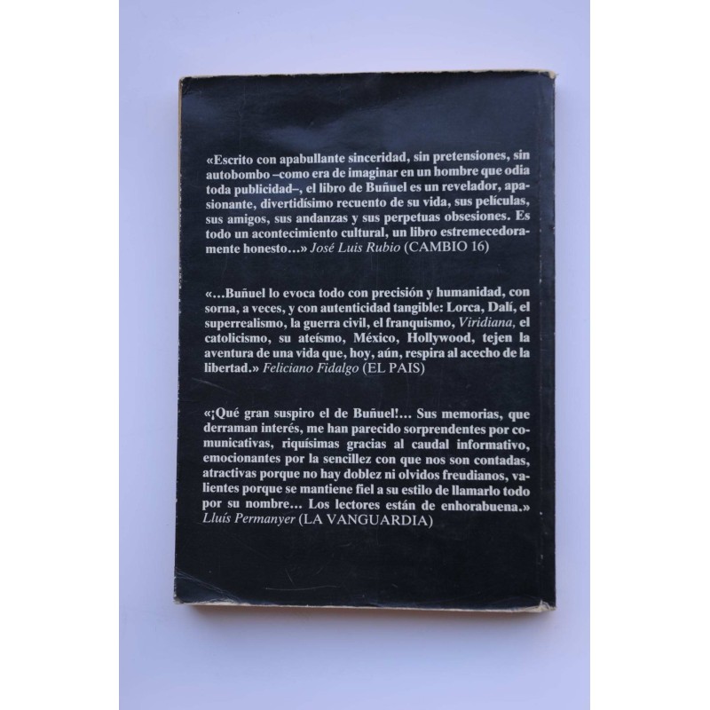 Mi último suspiro (memorias)