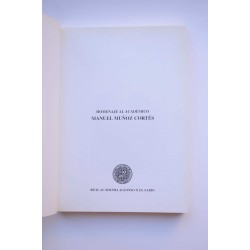 Homenaje al académico Manuel Muñoz Cortés 2
