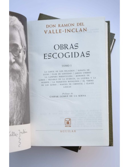 Ramón  del Valle-Inclán. Obras escogidas