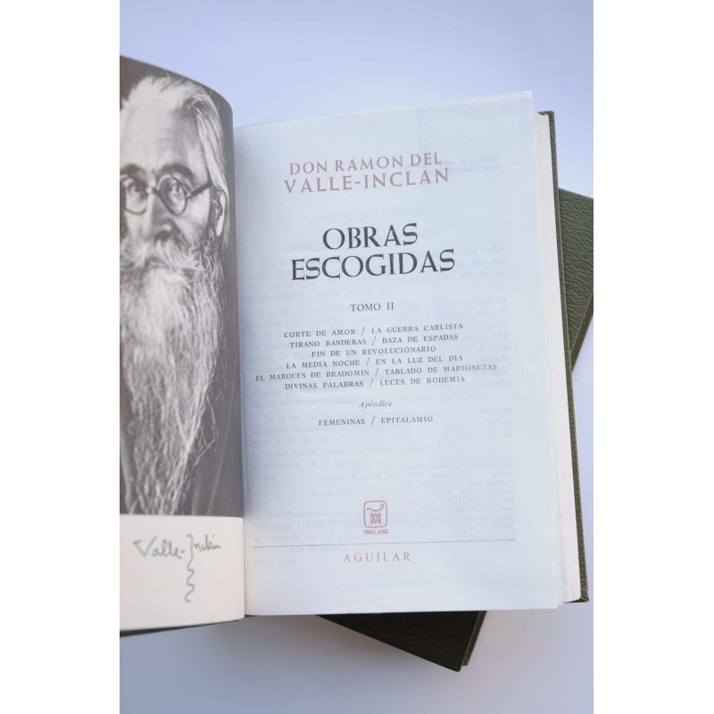 Ramón  del Valle-Inclán. Obras escogidas