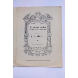 20 piezas fáciles del álbum de Magdalena Bach 2